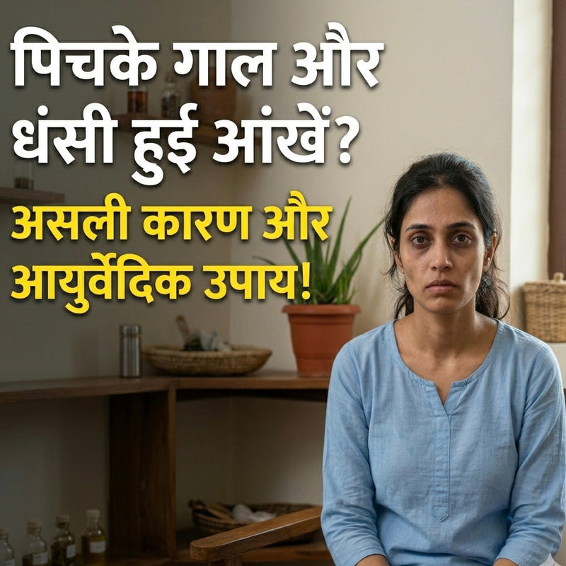 Translation missing: hi.Pichke Gaal Kaise Phulae Sunken Cheeks &amp; Eyes