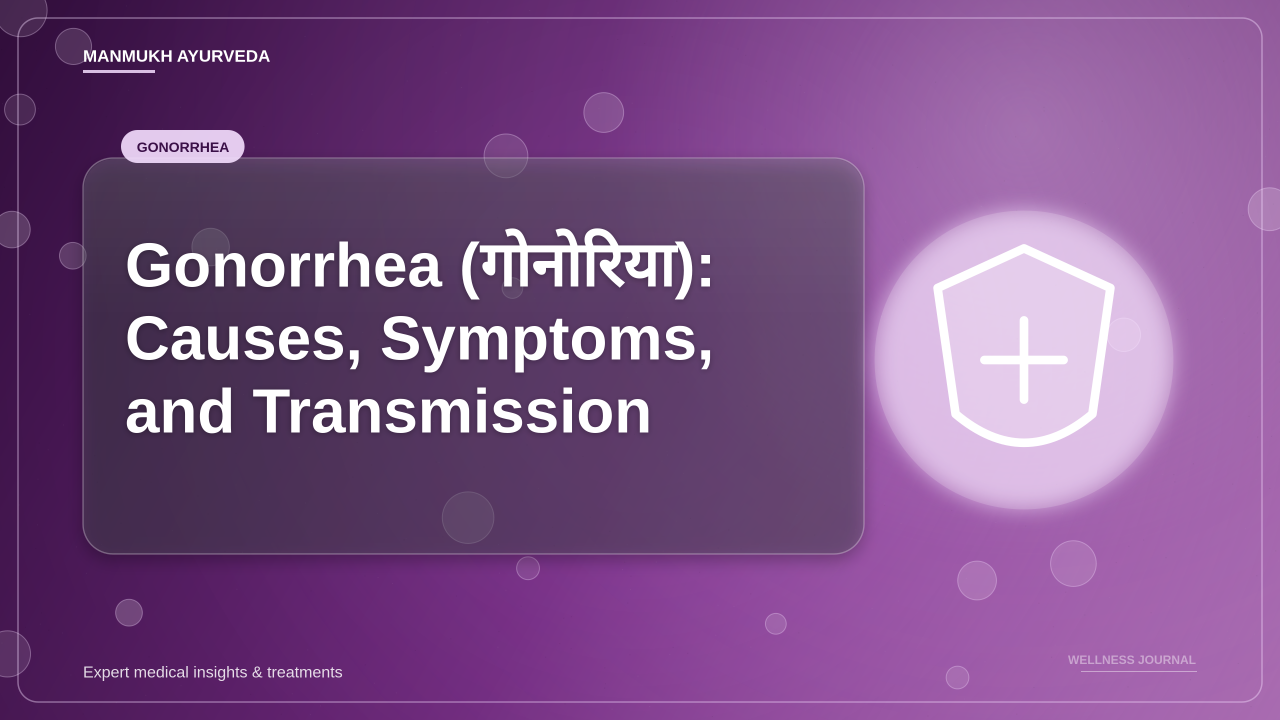 Gonorrhea (गोनोरिया): Causes, Symptoms, and Transmission