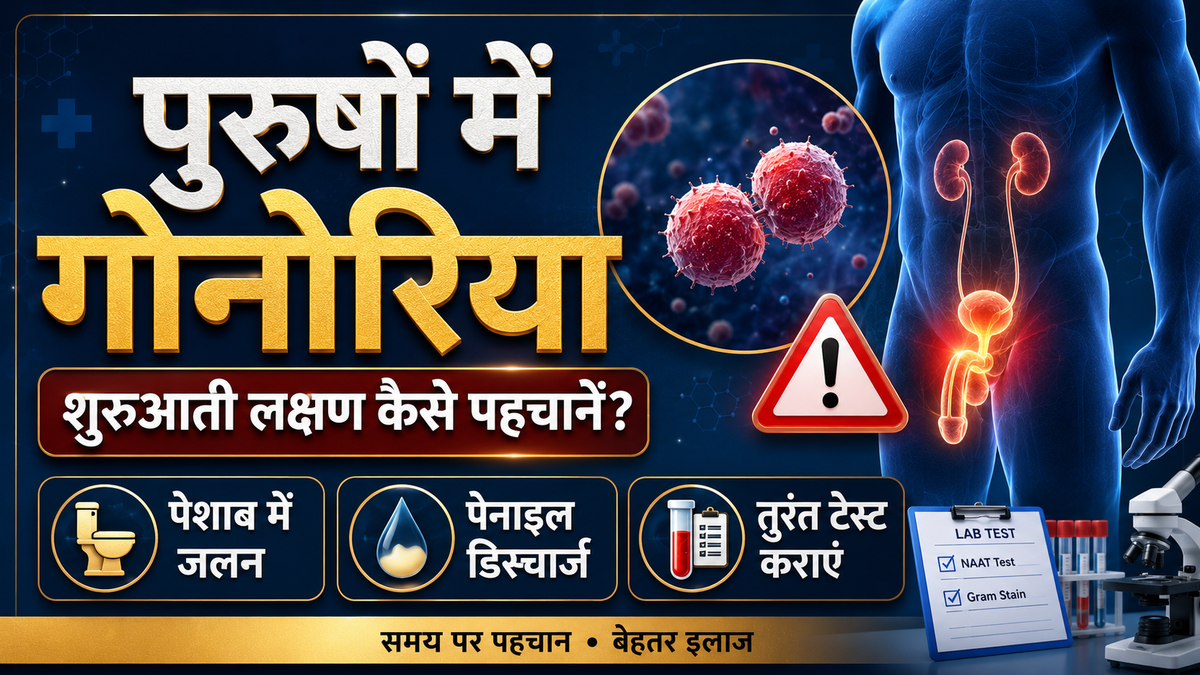 Gonorrhea in men - early symptoms testing complications and medical care