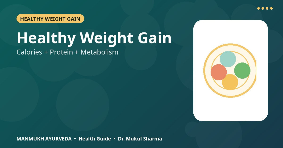 Healthy weight gain guide - calories protein and metabolism