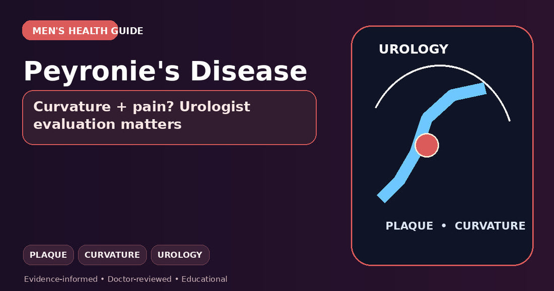 Peyronie's disease plaque curvature pain and urology guide