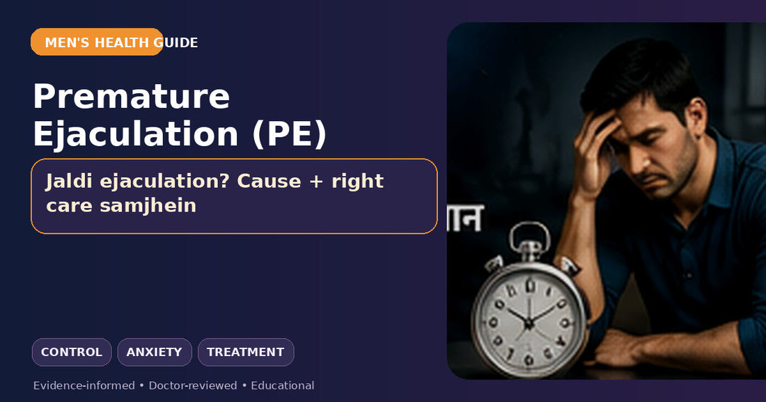 Premature ejaculation causes anxiety control and treatment guide
