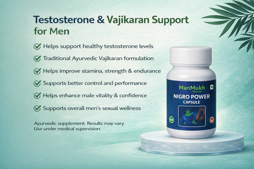Nigro Power Capsules – Men’s Vitality & Wellness Support (60 Capsules)