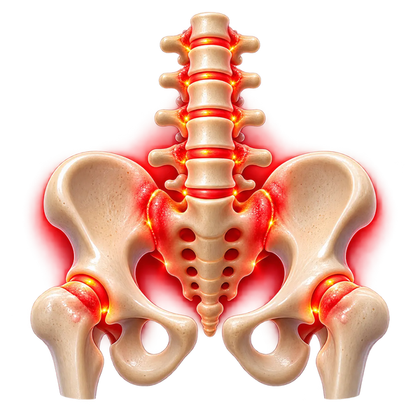 Ankylosing Spondylitis medical illustration