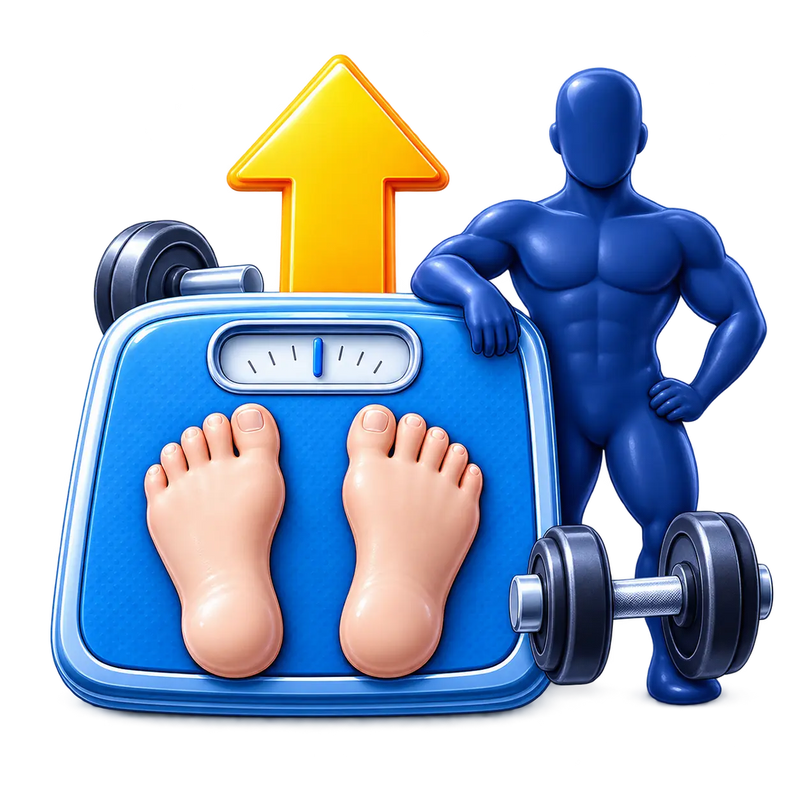 Weight Gain medical illustration